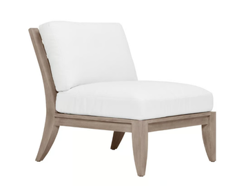 RELAIS MODULE CENTER - Teak central module for sofas by JANUS et Cie - view 2